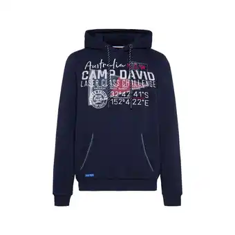 Netto Marken-Discount Camp David Hoodie Laser Sailing Kapuzensweatshirt Angebot