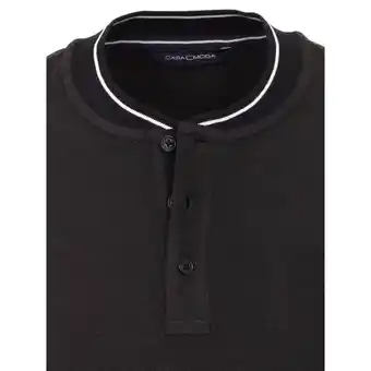 Netto Marken-Discount CASA MODA Poloshirt Polo Kurzarmshirt mit College-Kragen und Kontraststreifen Angebot
