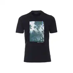 Netto Marken-Discount CASA MODA T-Shirt Kurzarmshirt mit Print und Stickerei Angebot