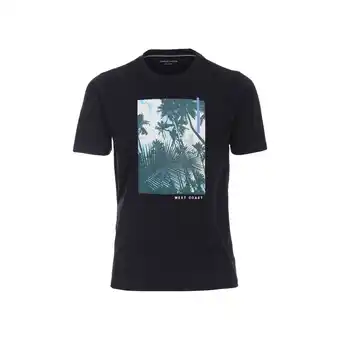Netto Marken-Discount CASA MODA T-Shirt Kurzarmshirt mit Print und Stickerei Angebot