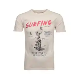 Netto Marken-Discount Ragman Shirt Rundhals-T-Shirt aus Baumwolle mit Print Angebot