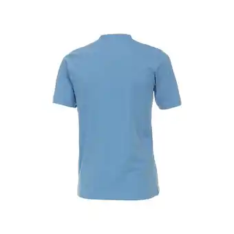 Netto Marken-Discount CASA MODA T-Shirt Kurzarm-Henley-Shirt mit Print und Stickerei Angebot