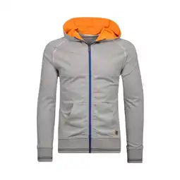Netto Marken-Discount Ragman Jacke Sweat-Cardigan mit Kapuze, Reißverschluss und Kängurutasche Angebot