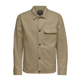 Netto Marken-Discount Only & Sons Jacke Leichte Übergangsjacke HYDRA mit Fly-Away Kragen und seitlichen Eingrifftaschen Angebot