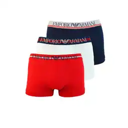 Netto Marken-Discount Emporio Armani Boxershorts mit Logobund im Dreierpack Angebot