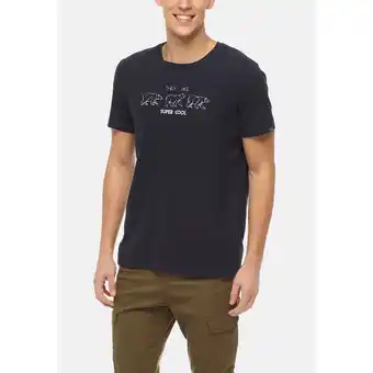 Netto Marken-Discount Ragwear T-Shirt REZY ORGANIC Kurzarmshirt mit Rundhalsausschnitt und Statement-Print Angebot