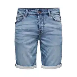 Netto Marken-Discount Only & Sons Jeans Shorts PLY JOG BLUE SHORTS PK 8584 DNM kurze Jeanshose Angebot