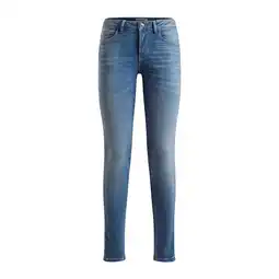 Netto Marken-Discount Guess Jeans Skinny-Fit-Jeans CURVE X mit Label-Patch im 5-Pocket Style Angebot