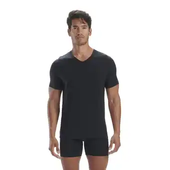 Netto Marken-Discount Adidas T-Shirt Kurzarmshirt mit V-Ausschnitt 2er Pack Angebot