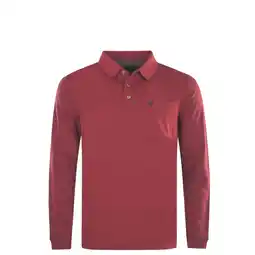 Netto Marken-Discount Hajo Shirt Langarm-Poloshirt Softknit mit Knopfleiste, Brusttasche und Logo-Stickerei in Comfort Fit Angebot