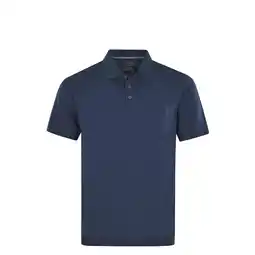 Netto Marken-Discount Hajo Shirt Kurzarm-Polopique Stay Fresh mit Knopfleiste, Brusttasche und Logo-Stickerei Angebot