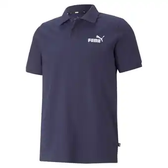 Netto Marken-Discount Puma Poloshirt Essentials Polo Kurzarmshirt mit Logo-Print Angebot