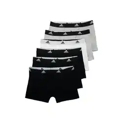 Netto Marken-Discount Adidas Unterhose Trunks mit Logo-Bund 6er Pack Angebot