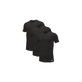 Netto Marken-Discount Adidas T-Shirt Kurzarmshirt mit V-Ausschnitt 3er Pack Angebot