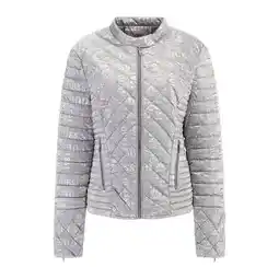 Netto Marken-Discount Guess Jacke Steppjacke NEW VONA JACKET mit Stehkragen und allover Label-Wording Angebot