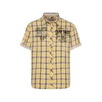 Netto Marken-Discount Camp David Hemd Tree House Kurzarmhemd Angebot