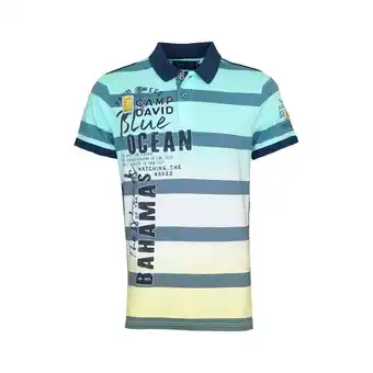 Netto Marken-Discount Camp David Poloshirt Beach Life Kurzarmshirt mit Polokragen Angebot
