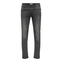 Netto Marken-Discount Only & Sons Jeans Slim Loom Black Washed lange Hose Angebot