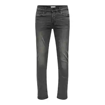 Netto Marken-Discount Only & Sons Jeans Slim Loom Black Washed lange Hose Angebot