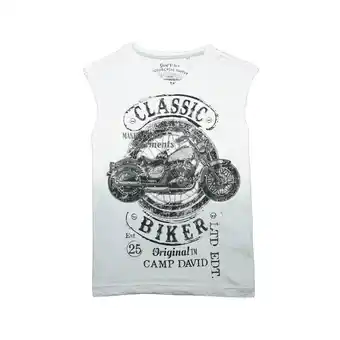 Netto Marken-Discount Camp David Tanktop Road Rebel ärmelloses T-Shirt Angebot