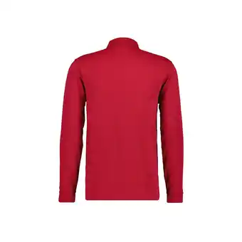 Netto Marken-Discount Ragman Poloshirt Langarmshirt mit Polokragen Angebot