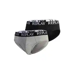 Netto Marken-Discount Replay Slip REPLAY SLIP Basic Cuff Logo im praktischen 2er Pack Angebot