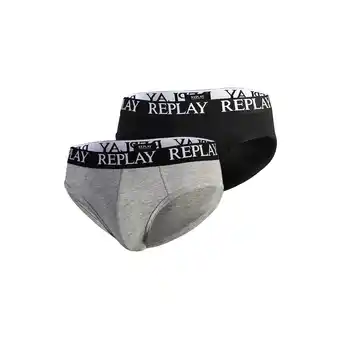 Netto Marken-Discount Replay Slip REPLAY SLIP Basic Cuff Logo im praktischen 2er Pack Angebot