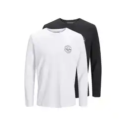 Netto Marken-Discount Jack & Jones Sweatshirt MORE Langarmshirt Doppelpack Angebot