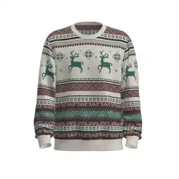Netto Marken-Discount Jack & Jones Pullover XMAS SNOWBALL Strickpullover R-Neck Angebot