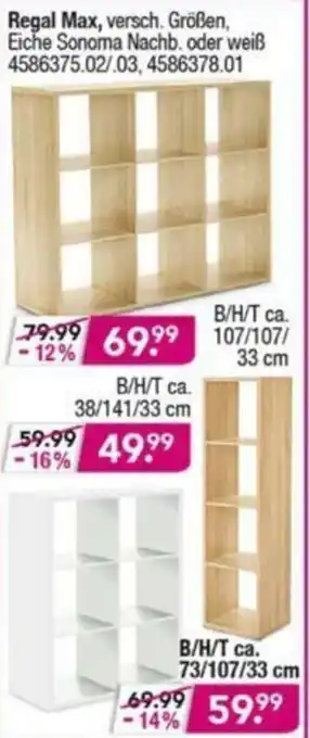 Möbel Boss Regal Max Angebot