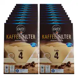 Netto Marken-Discount Cafet Kaffeefilter Größe 4 100 Stück, 18er Pack Angebot