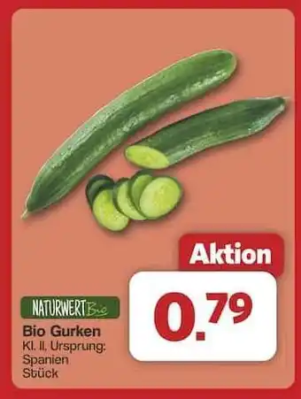 Famila Nord Ost Bio-Gurken Angebot