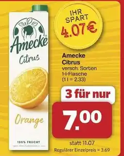 Famila Nord Ost Amecke Citrus Orange Angebot