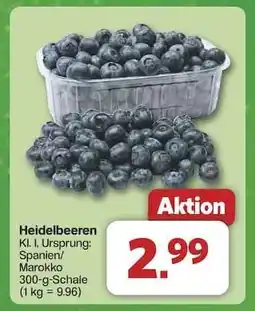 Famila Nord Ost Heidelbeeren Angebot