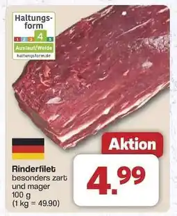 Famila Nord Ost Rinderfilet Angebot