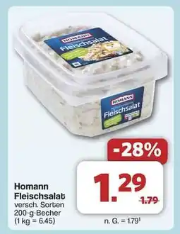 Famila Nord Ost Homann Fleischsalat Angebot