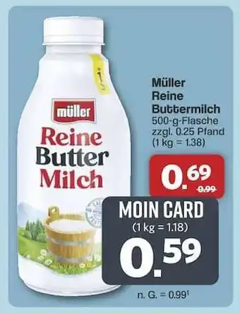Famila Nord Ost MÜLLER Reine Buttermilch Angebot