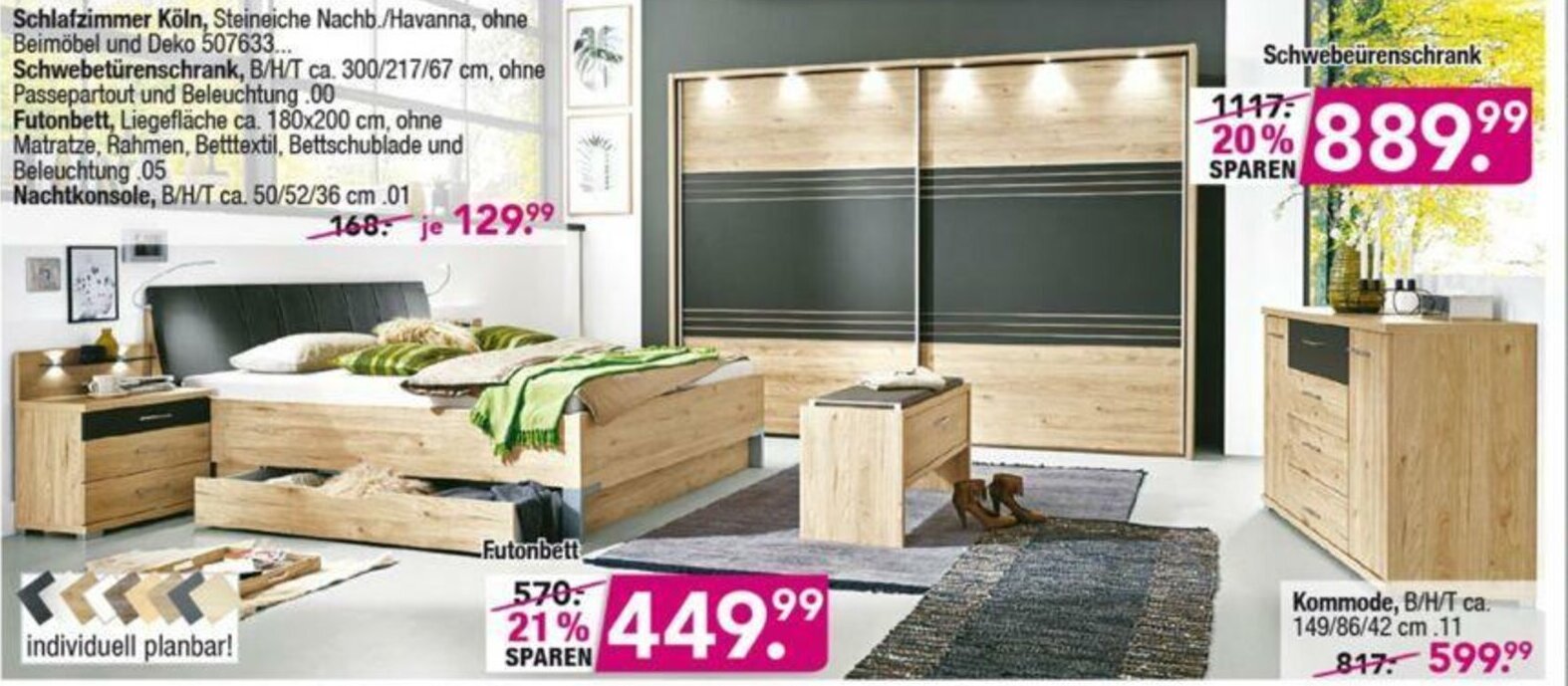 Intuition Herrin Arm schlafzimmer köln möbel boss Aufbewahrung Passage
