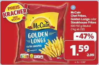 Famila Nord Ost McCain Chef Frites, Golden Longs oder Steakhouse Frites Angebot