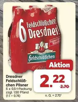 Famila Nord Ost Dresdner Feldschlößchen Pilsner Angebot