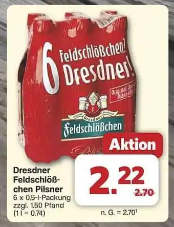 Famila Nord Ost Dresdner Feldschlößchen Pilsner Angebot