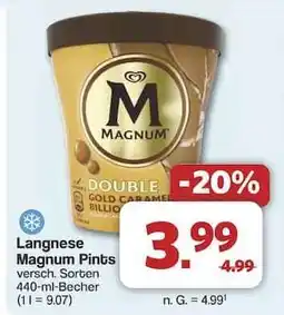 Famila Nord Ost Langnese Magnum Pints Angebot