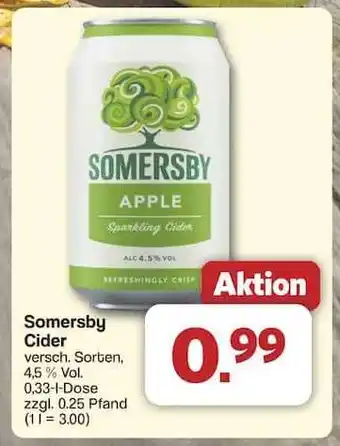 Famila Nord Ost SOMERSBY Cider Angebot