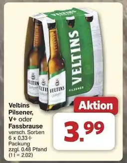 Famila Nord Ost Veltins Pilsener, V+ oder Fassbrause Angebot