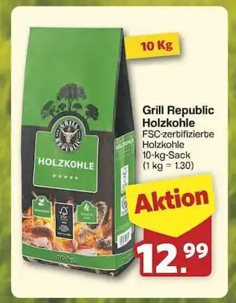 Famila Nord Ost Grill Republic Holzkohle Angebot