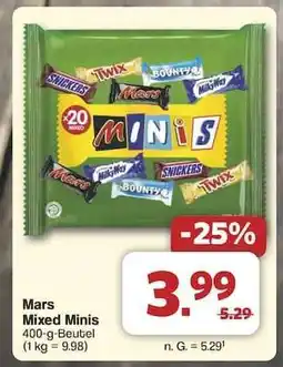Famila Nord Ost MARS Mixed Minis Angebot