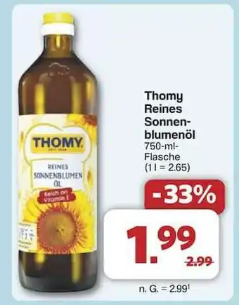 Famila Nord Ost THOMY Reines Sonnenblumenöl Angebot