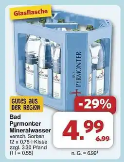 Famila Nord Ost Bad Pyrmonter Mineralwasser Angebot