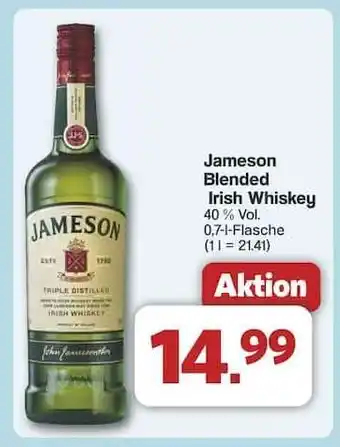 Famila Nord Ost Jameson Blended Irish Whiskey Angebot