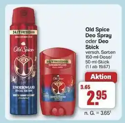 Famila Nord Ost Old Spice Deo Spray oder Deo Stick Angebot